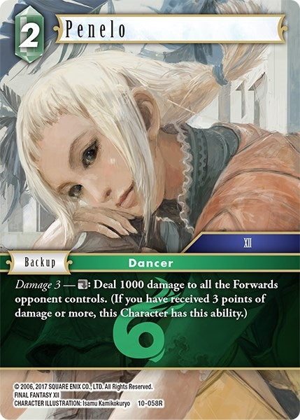 Image for Penelo (Opus X) (10-058R) - Final Fantasy TCG