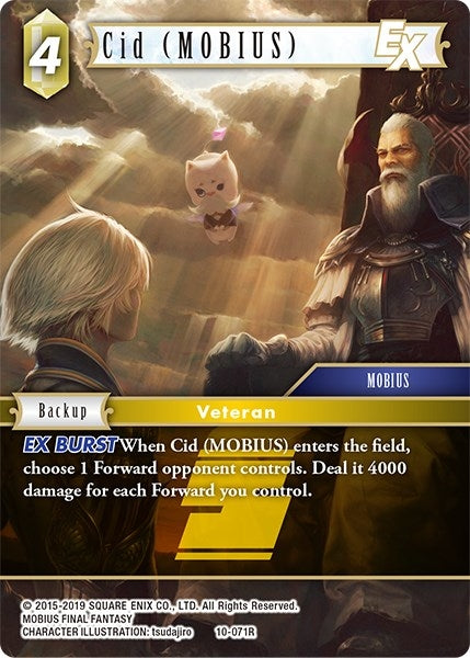 Image for Cid (MOBIUS) EX (Opus X) (10-071R) - Final Fantasy TCG