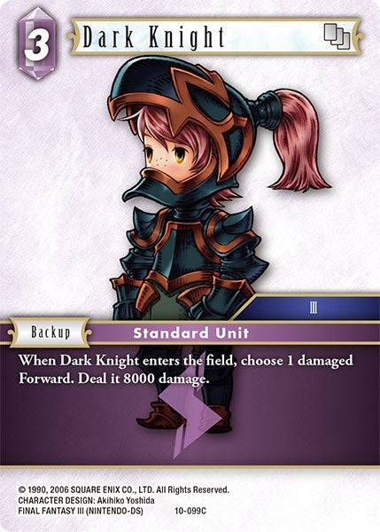 Image for Dark Knight (Arc) (Opus X) (10-099C) - Final Fantasy TCG
