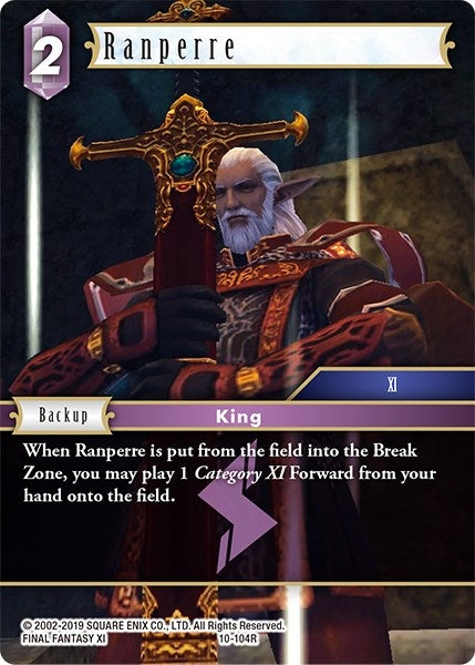 Image for Ranperre (Opus X) (10-104R) - Final Fantasy TCG