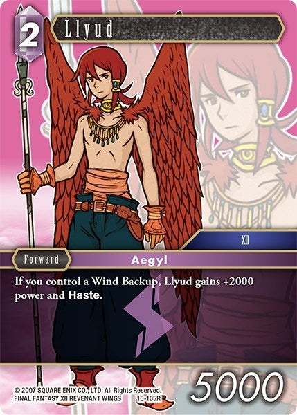 Image for Llyud (Opus X) (10-105R) - Final Fantasy TCG