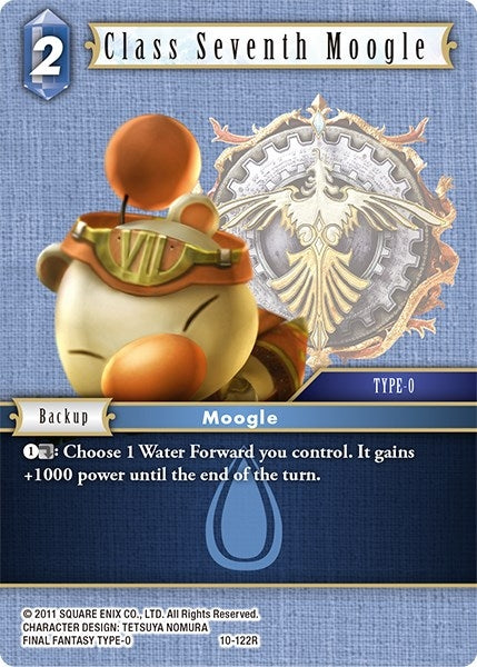 Image for Class Seventh Moogle (Opus X) (10-122R) - Final Fantasy TCG