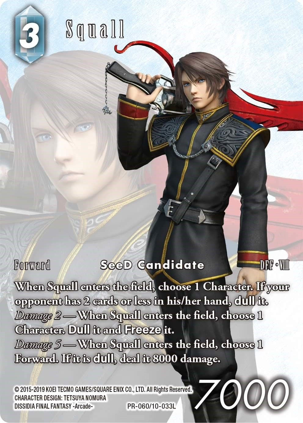 Image for Squall (FF: Promo Cards) (PR-060/10-033L) - Final Fantasy TCG