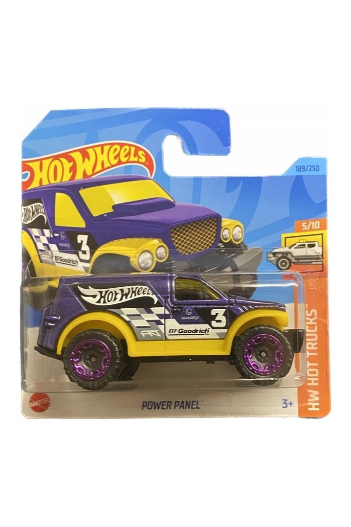 189/250 Hot Wheels - Power Panel- HW Hot Trucks 5/10 - HKK59 2023 - Hot Wheels
