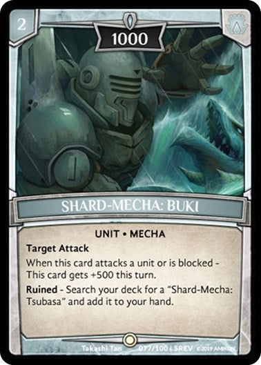 Image for Shard-Mecha: Buki (Revelations) (77/100 | 5REV) - Argent Saga TCG