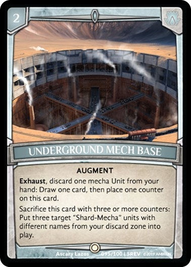 Image for Underground Mech Base (Revelations) (95/100 | 5REV) - Argent Saga TCG