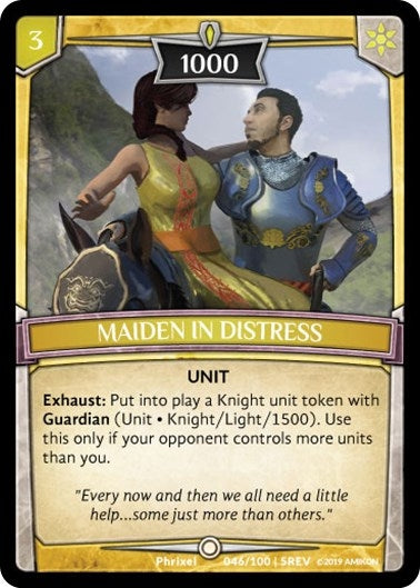 Image for Maiden in Distress (Revelations) (46/100 | 5REV) - Argent Saga TCG