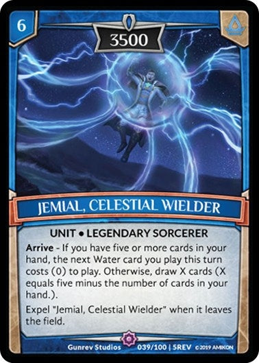 Image for Jemial, Celestial Wielder (Revelations) (39/100 | 5REV) - Argent Saga TCG