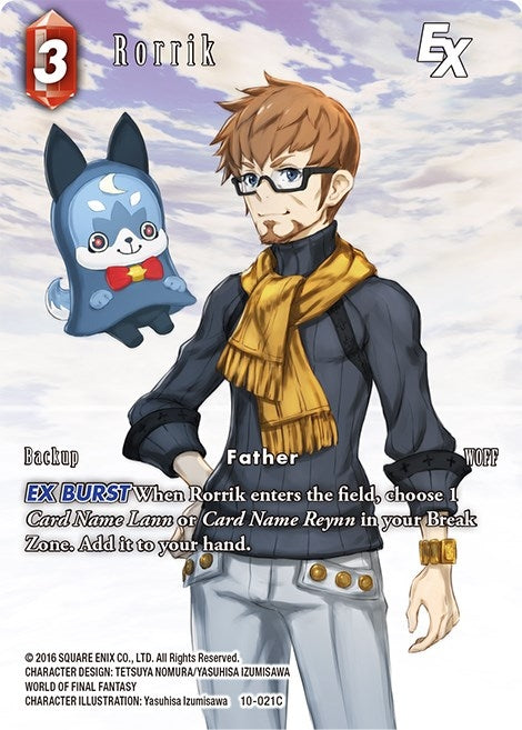 Image for Rorrik EX (Full Art) (Opus X) (10-021C) - Final Fantasy TCG