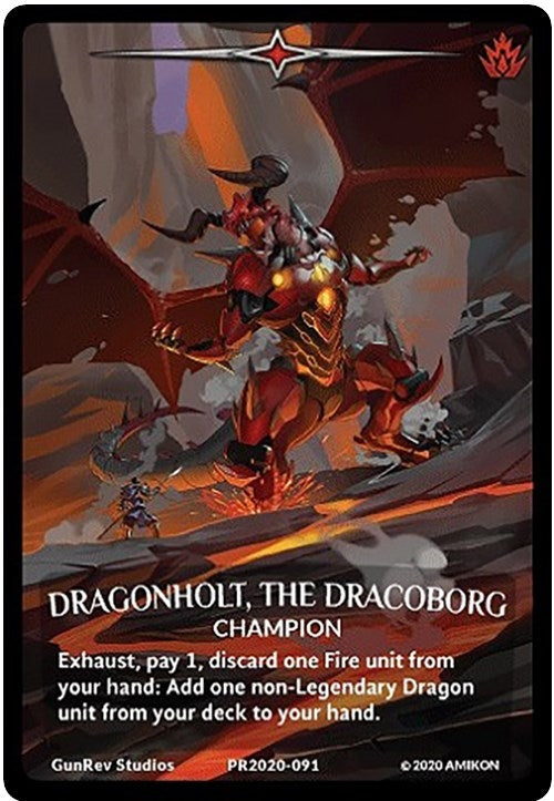 Image for Dragonholt, the Dracoborg (Alternate Art) (Argent Saga Promos) (PR2019-092) - Argent Saga TCG