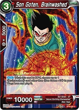 Image for Son Goten, Brainwashed (Malicious Machinations Pre-Release Cards) (BT8-008_PR) - Dragon Ball Super: Masters