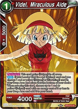 Image for Videl, Miraculous Aide (Malicious Machinations Pre-Release Cards) (BT8-010_PR) - Dragon Ball Super: Masters