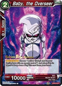 Image for Baby, the Overseer (Malicious Machinations Pre-Release Cards) (BT8-018_PR) - Dragon Ball Super: Masters
