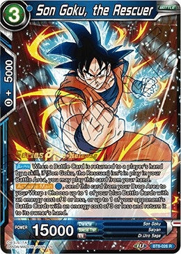 Image for Son Goku, the Rescuer (Malicious Machinations Pre-Release Cards) (BT8-026_PR) - Dragon Ball Super: Masters