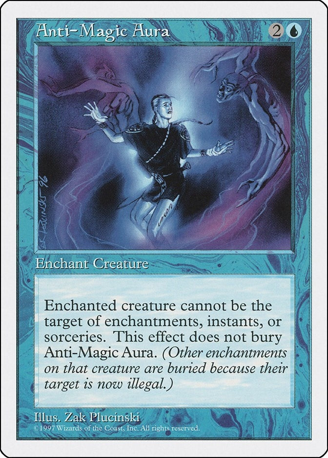 Image for Anti-Magic Aura (Fifth Edition) - Magic: The Gathering