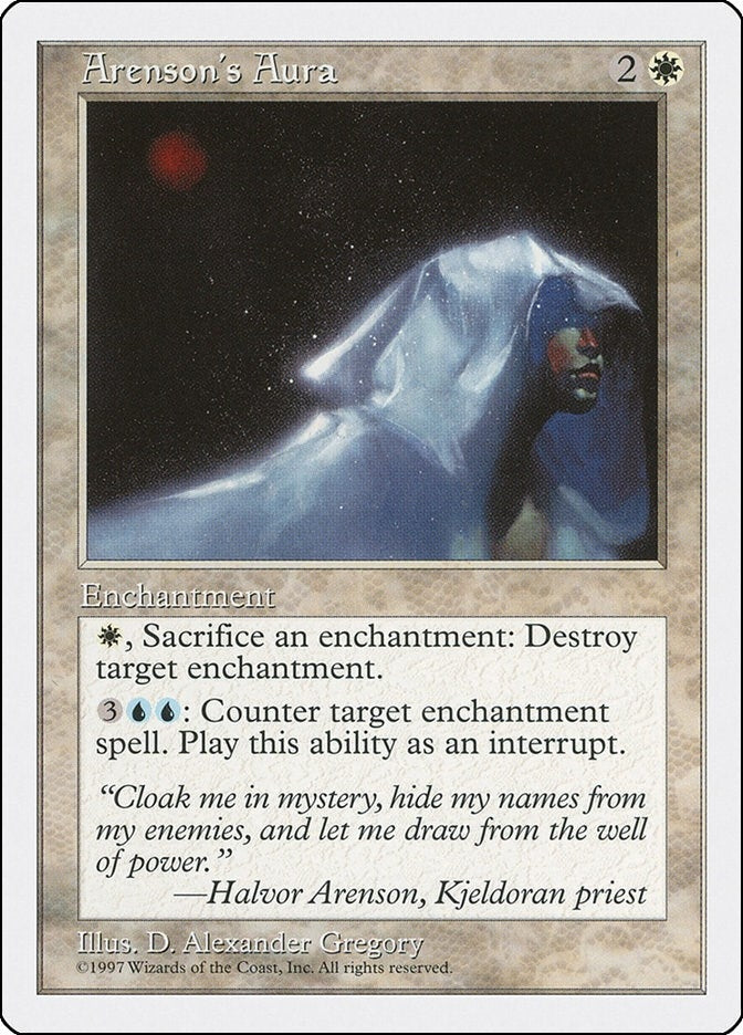 Image for Arenson's Aura (Fifth Edition) - Magic: The Gathering