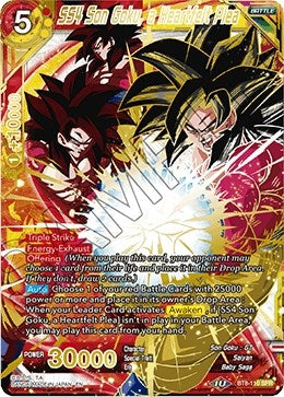 Image for SS4 Son Goku, a Heartfelt Plea (SPR) (Malicious Machinations) (BT8-110) - Dragon Ball Super: Masters