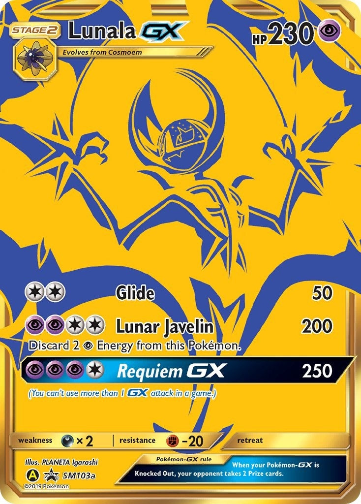 Image for Lunala GX - SM103a (SM Promos) (SM103a) - Pokemon