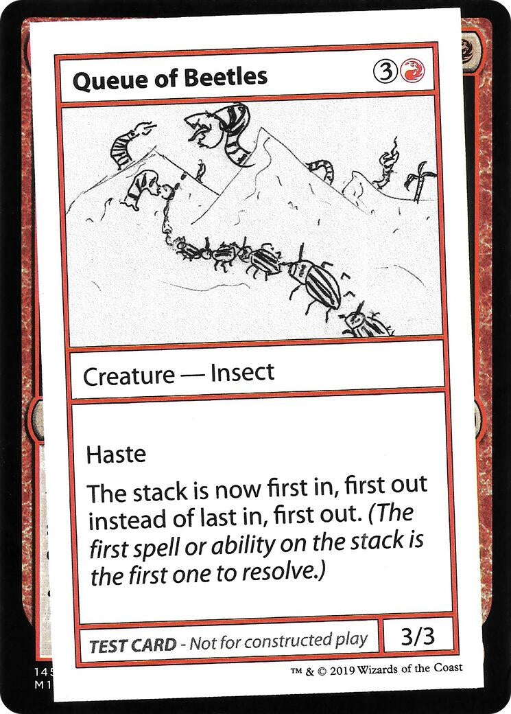Image for Queue of Beetles (Mystery Booster: Convention Edition Exclusives) - Magic: The Gathering