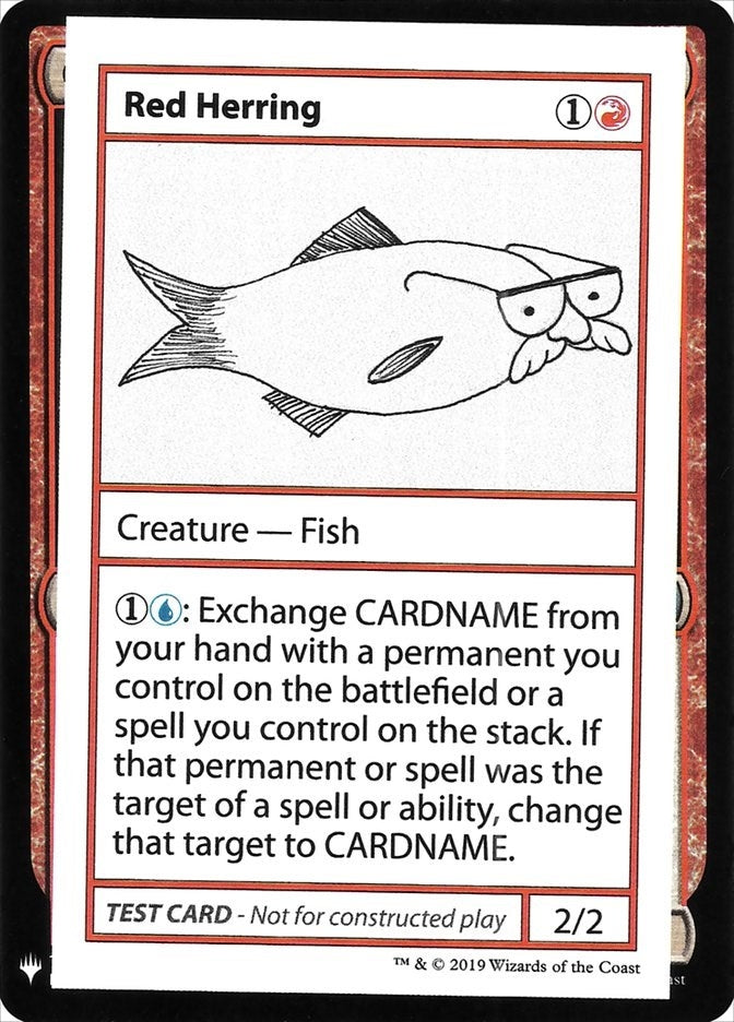 Image for Red Herring (Mystery Booster: Convention Edition Exclusives) - Magic: The Gathering