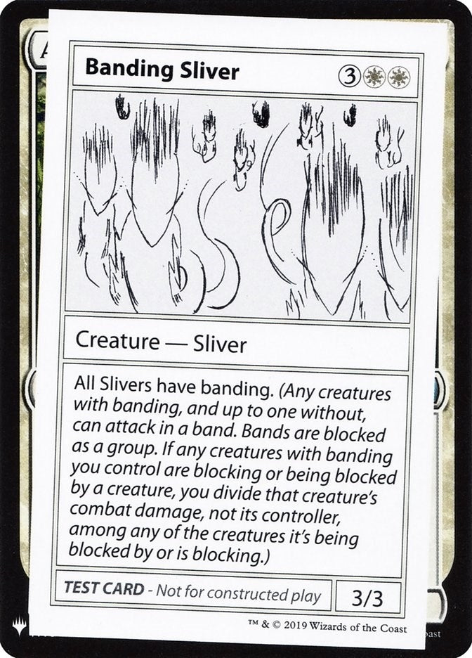 Image for Banding Sliver (Mystery Booster: Convention Edition Exclusives) - Magic: The Gathering