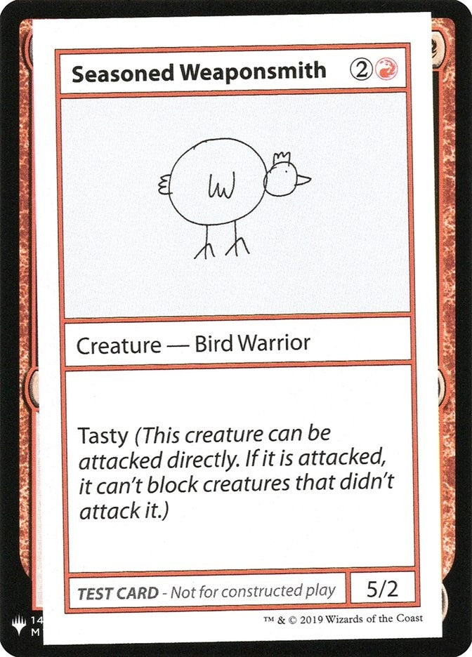 Image for Seasoned Weaponsmith (Mystery Booster: Convention Edition Exclusives) - Magic: The Gathering
