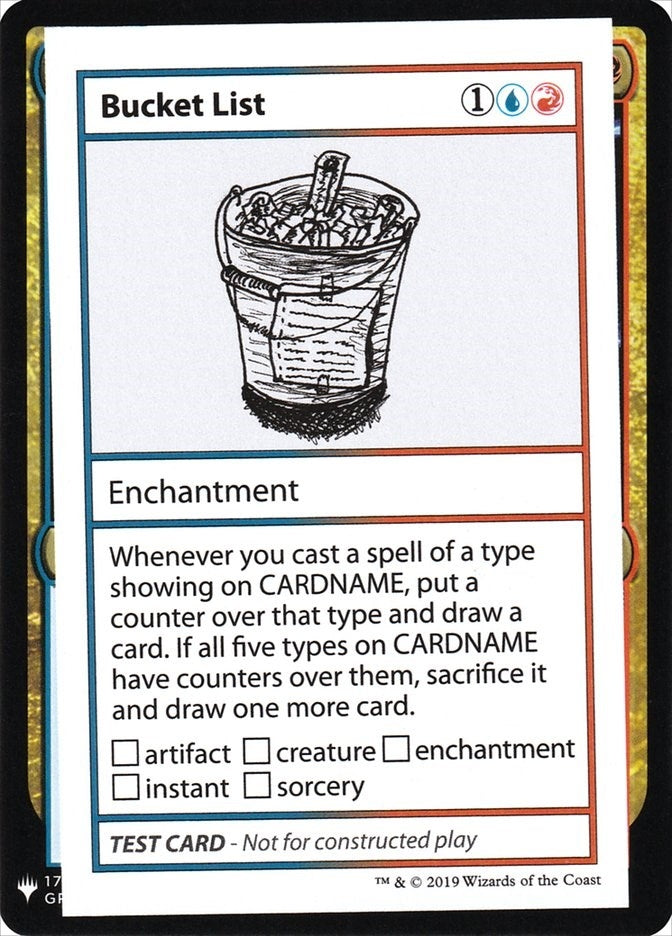 Image for Bucket List (Mystery Booster: Convention Edition Exclusives) - Magic: The Gathering