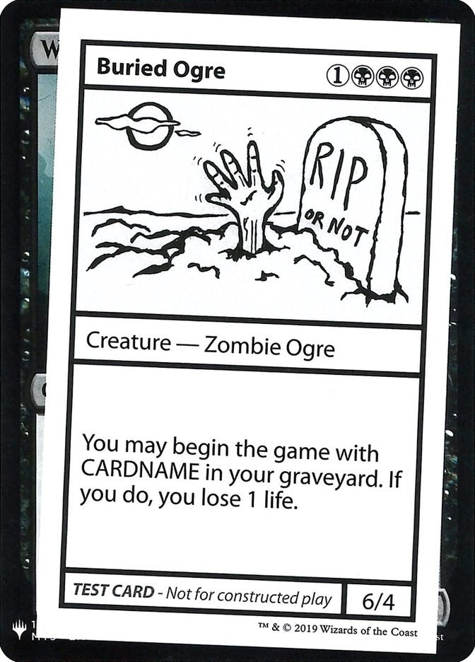 Image for Buried Ogre (Mystery Booster: Convention Edition Exclusives) - Magic: The Gathering
