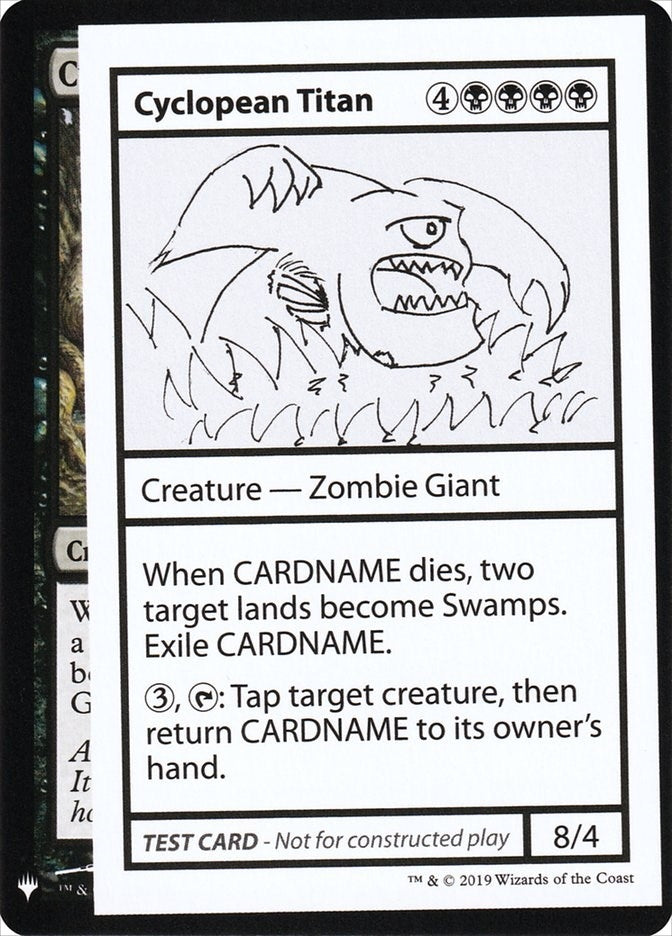 Image for Cyclopean Titan (Mystery Booster: Convention Edition Exclusives) - Magic: The Gathering