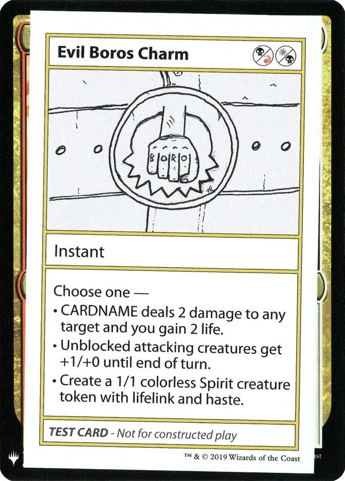 Image for Evil Boros Charm (Mystery Booster: Convention Edition Exclusives) - Magic: The Gathering