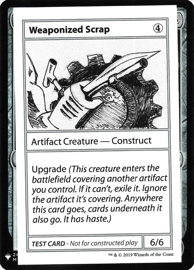 Image for Weaponized Scrap (Mystery Booster: Convention Edition Exclusives) - Magic: The Gathering