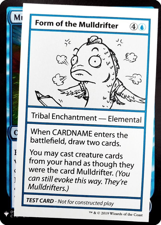 Image for Form of the Mulldrifter (Mystery Booster: Convention Edition Exclusives) - Magic: The Gathering