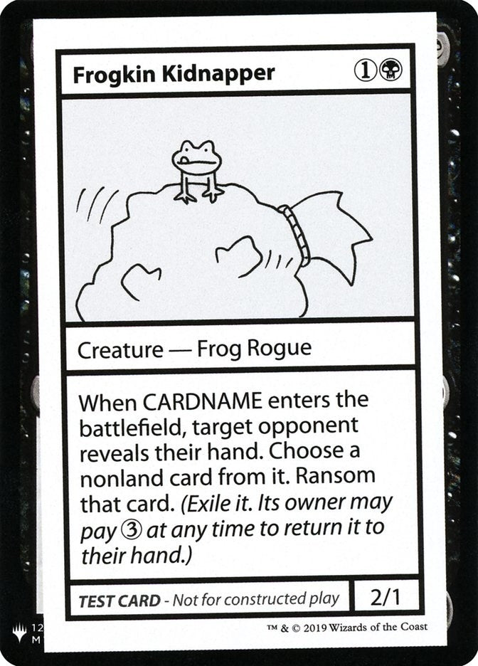 Image for Frogkin Kidnapper (Mystery Booster: Convention Edition Exclusives) - Magic: The Gathering