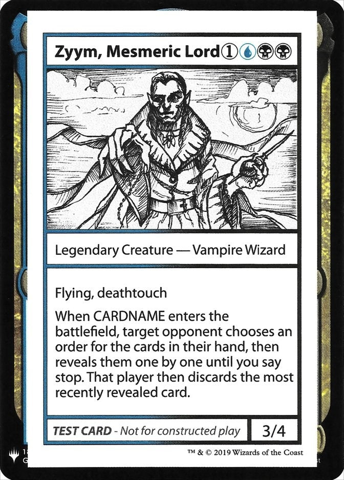 Image for Zyym, Mesmeric Lord (Mystery Booster: Convention Edition Exclusives) - Magic: The Gathering