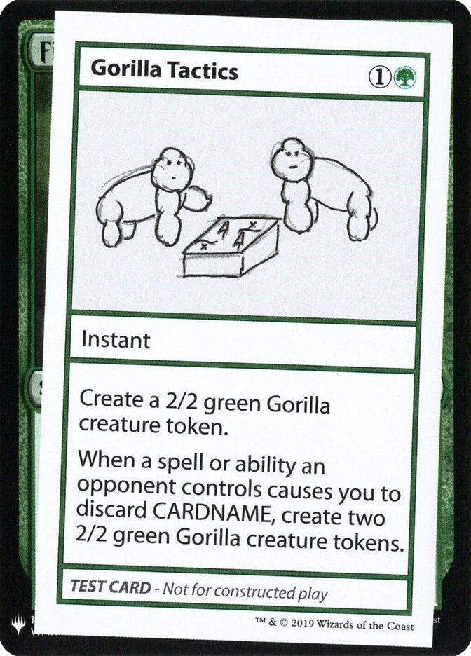 Image for Gorilla Tactics (Mystery Booster: Convention Edition Exclusives) - Magic: The Gathering