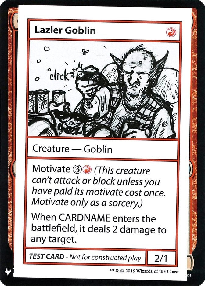 Image for Lazier Goblin (Mystery Booster: Convention Edition Exclusives) - Magic: The Gathering