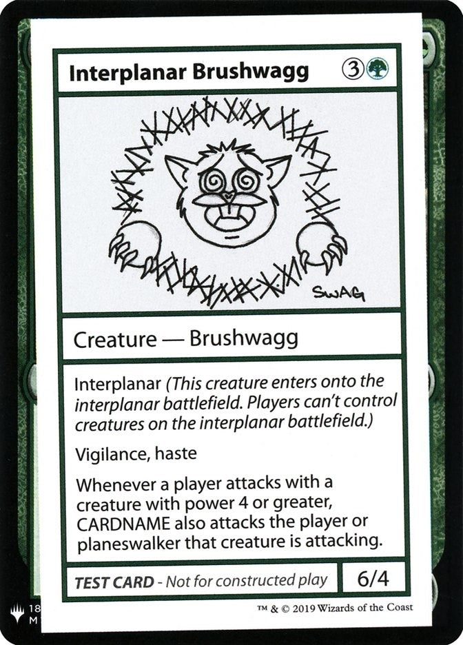 Image for Interplanar Brushwagg (Mystery Booster: Convention Edition Exclusives) - Magic: The Gathering