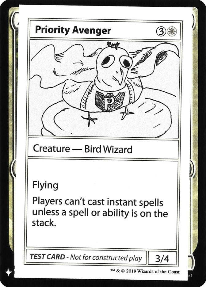 Image for Priority Avenger (Mystery Booster: Convention Edition Exclusives) - Magic: The Gathering