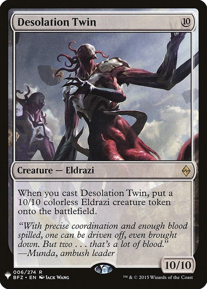 Image for Desolation Twin (The List Reprints) (006/274) - Magic: The Gathering