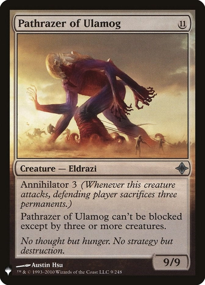 Image for Pathrazer of Ulamog (The List Reprints) (9) - Magic: The Gathering