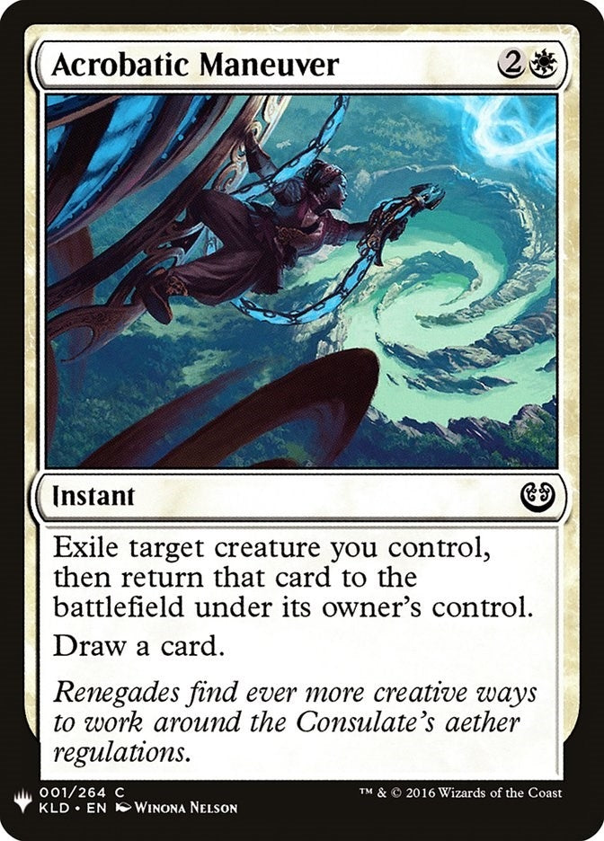 Image for Acrobatic Maneuver (The List Reprints) (1) - Magic: The Gathering