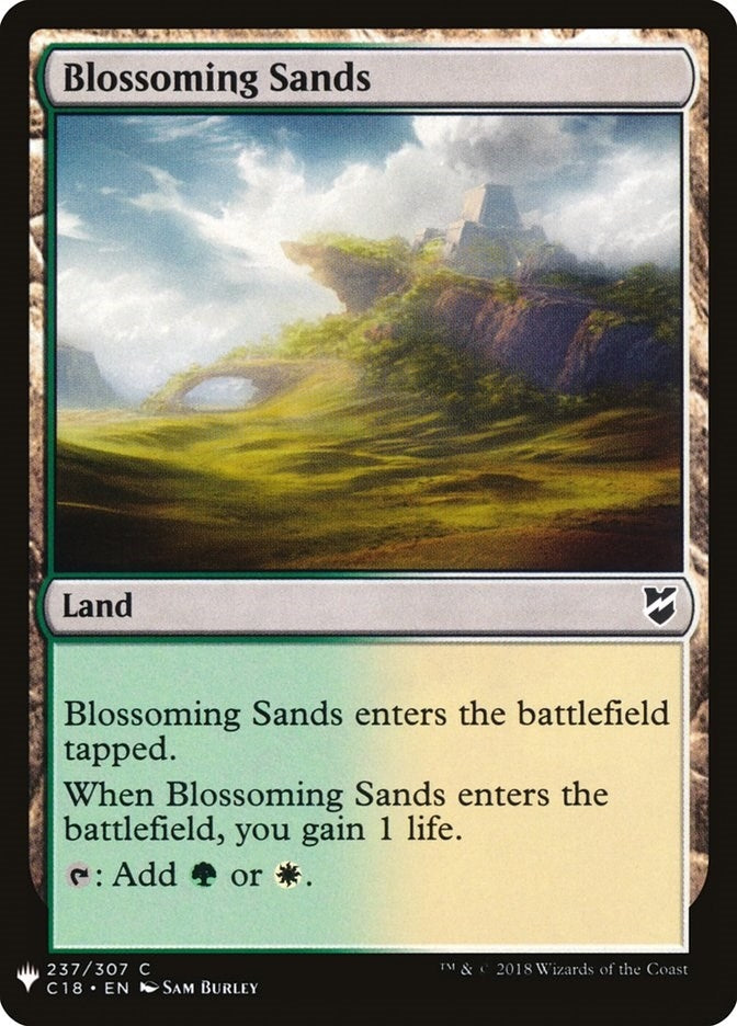 Image for Blossoming Sands (The List Reprints) (237) - Magic: The Gathering