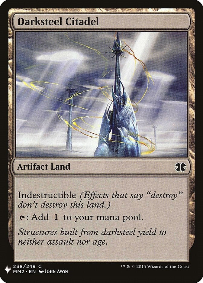 Image for Darksteel Citadel (MM2) (The List Reprints) (238) - Magic: The Gathering