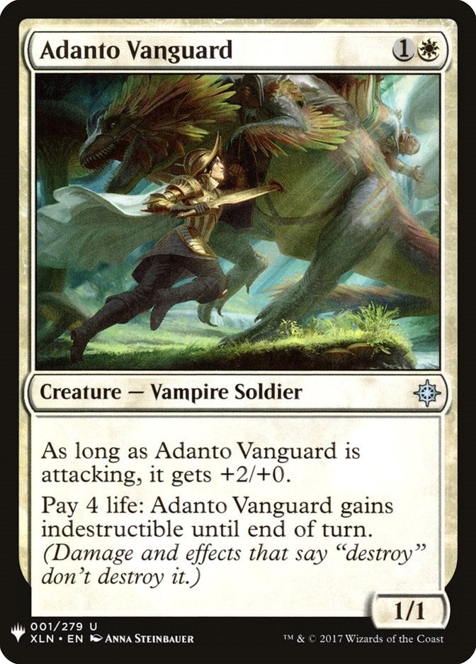 Image for Adanto Vanguard (The List Reprints) (1) - Magic: The Gathering