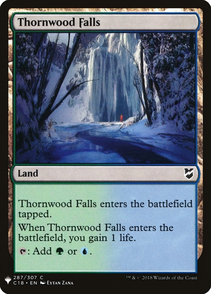 Image for Thornwood Falls (The List Reprints) (287) - Magic: The Gathering