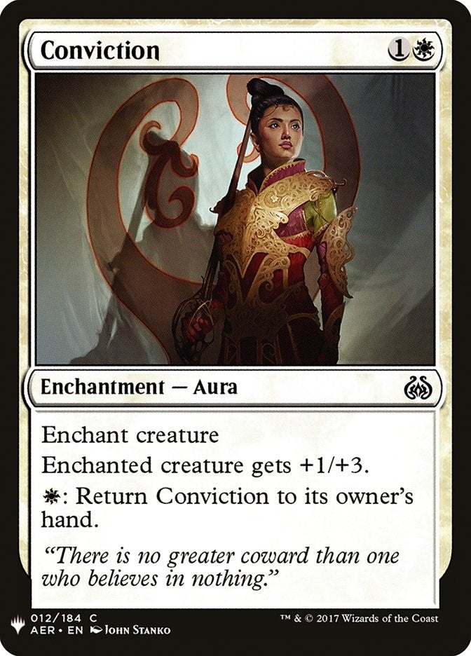 Image for Conviction (The List Reprints) (12) - Magic: The Gathering
