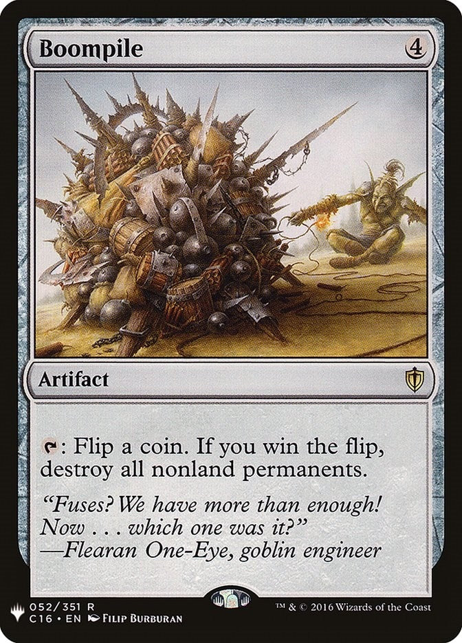Image for Boompile (The List Reprints) (052/351) - Magic: The Gathering