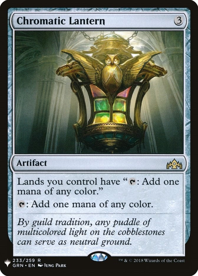Image for Chromatic Lantern (GRN) (The List Reprints) (233) - Magic: The Gathering
