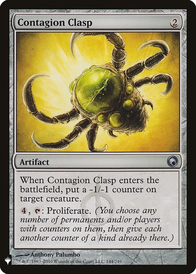Image for Contagion Clasp (The List Reprints) (144) - Magic: The Gathering
