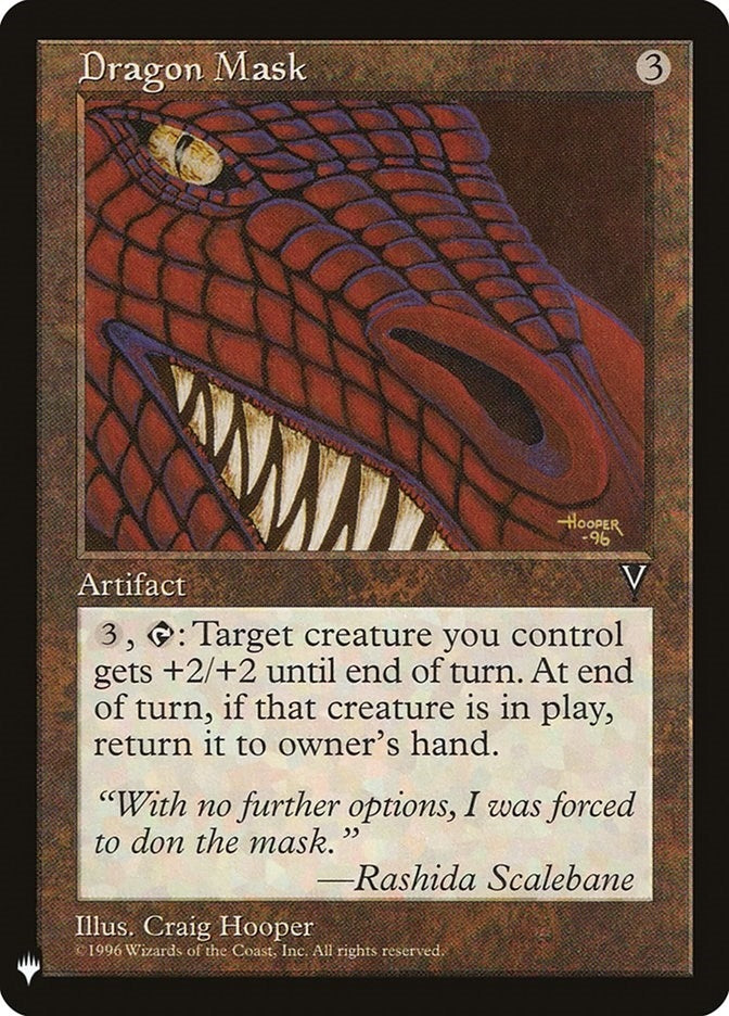 Image for Dragon Mask (The List Reprints) (144) - Magic: The Gathering